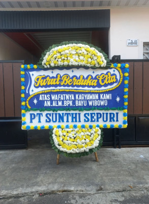 Papan Bunga Duka di Argorejo
