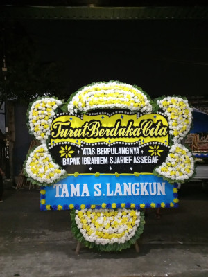 Papan Bunga Duka di Argorejo